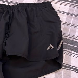 back adidas running shorts. size XL